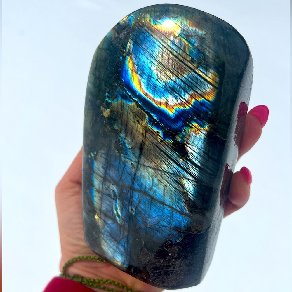 XL Labradorite Freeform from Madagascar 1069 grams